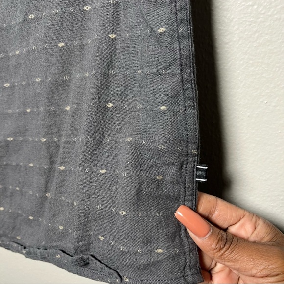 Kuhl Men Intrepid Skorpio Button Down Shirt Small Gray Northern Star Short Sleev - Picture 6 of 11